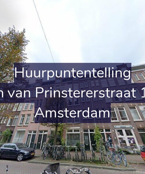 Foto gevel Huurpuntentelling voor Groen van Prinstererstraat 102-1, Amsterdam