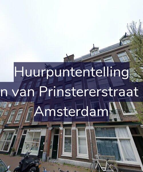 Foto gevel Huurpuntentelling voor Groen van Prinstererstraat 31-1, Amsterdam