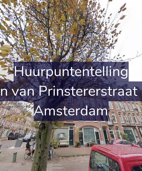 Foto gevel Huurpuntentelling voor Groen van Prinstererstraat 43-2, Amsterdam
