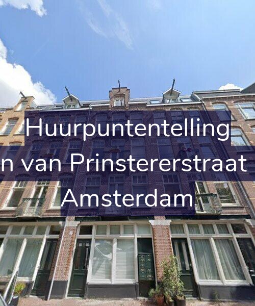 Foto gevel Huurpuntentelling voor Groen van Prinstererstraat 21-1, Amsterdam