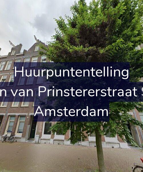 Foto gevel Huurpuntentelling voor Groen van Prinstererstraat 99-H, Amsterdam