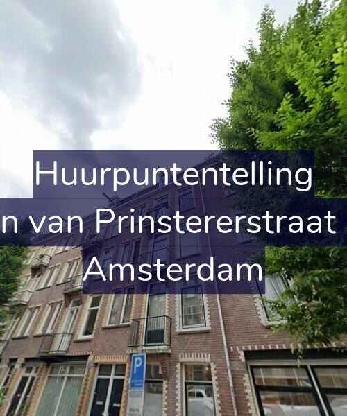 Foto gevel Huurpuntentelling voor Groen van Prinstererstraat 64-3, Amsterdam