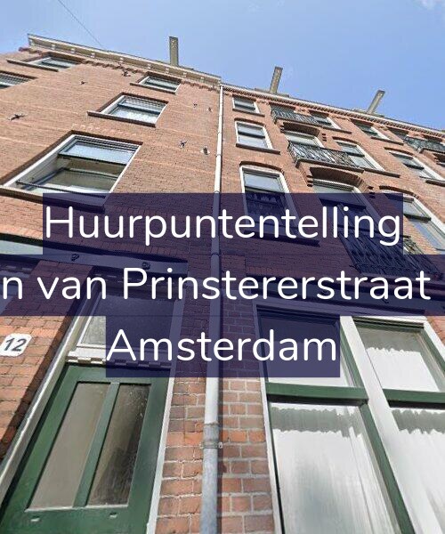 Foto gevel Huurpuntentelling voor Groen van Prinstererstraat 10-3, Amsterdam