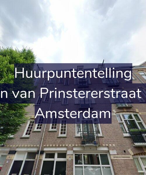 Foto gevel Huurpuntentelling voor Groen van Prinstererstraat 52-2, Amsterdam