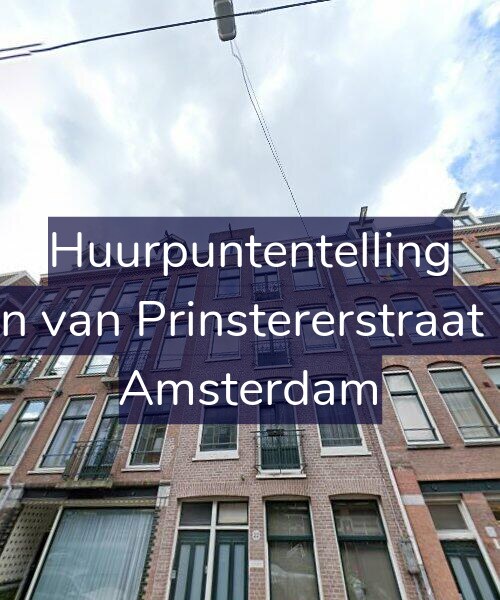 Foto gevel Huurpuntentelling voor Groen van Prinstererstraat 22-2, Amsterdam