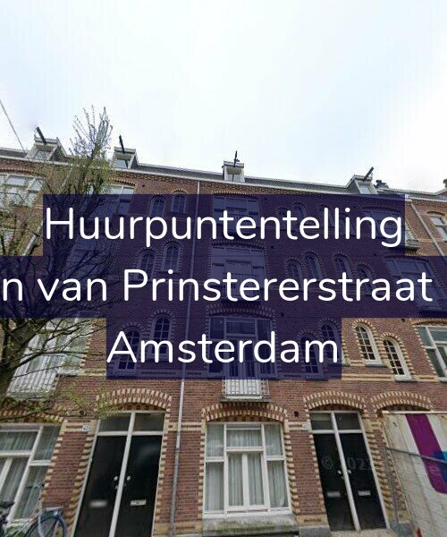 Foto gevel Huurpuntentelling voor Groen van Prinstererstraat 40-1, Amsterdam