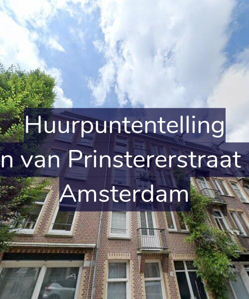 Foto gevel Huurpuntentelling voor Groen van Prinstererstraat 72-3, Amsterdam
