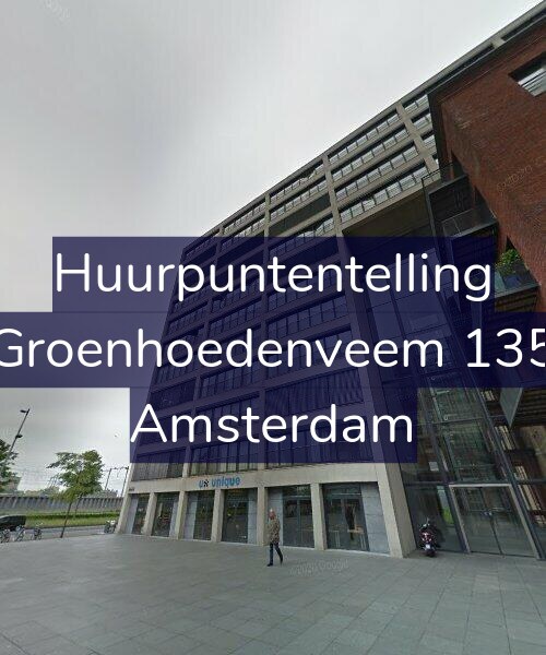 Foto gevel Huurpuntentelling voor Groenhoedenveem 135, Amsterdam