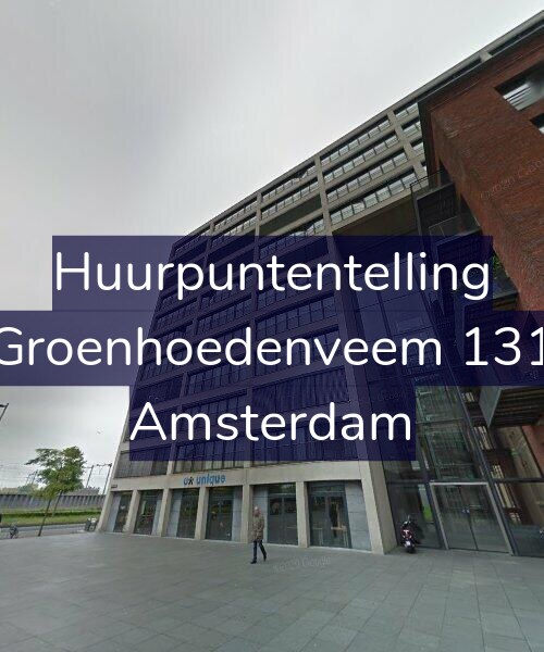 Foto gevel Huurpuntentelling voor Groenhoedenveem 131, Amsterdam
