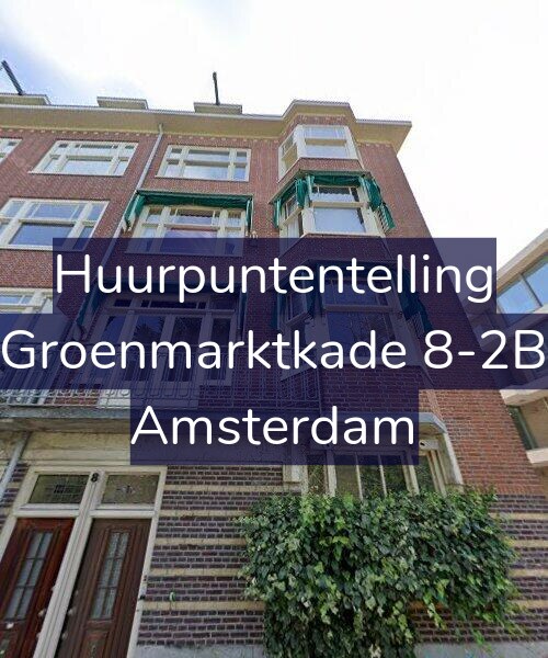 Foto gevel Huurpuntentelling voor Groenmarktkade 8-2B, Amsterdam