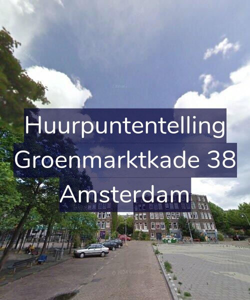 Foto gevel Huurpuntentelling voor Groenmarktkade 38, Amsterdam