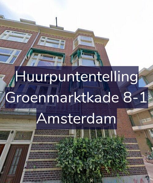 Foto gevel Huurpuntentelling voor Groenmarktkade 8-1, Amsterdam