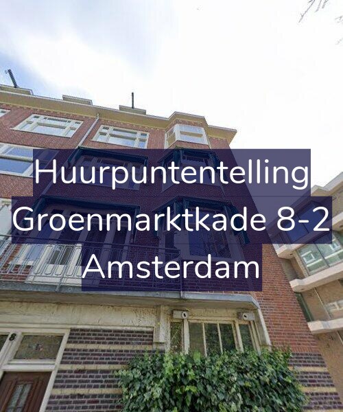Foto gevel Huurpuntentelling voor Groenmarktkade 8-2, Amsterdam
