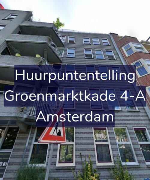 Foto gevel Huurpuntentelling voor Groenmarktkade 4-A, Amsterdam