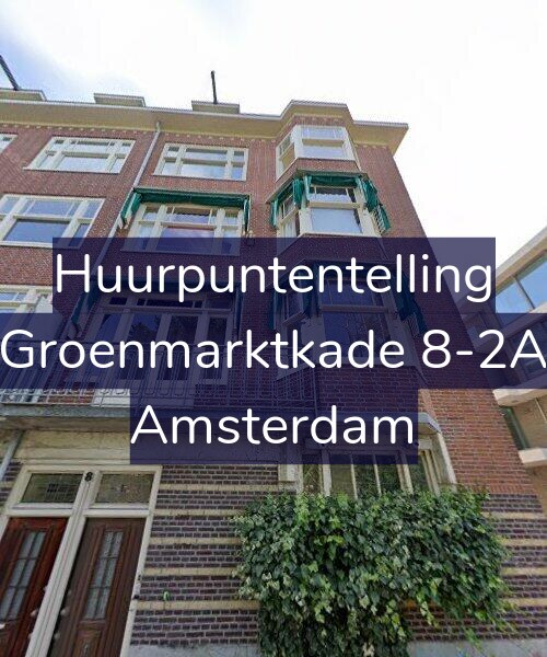 Foto gevel Huurpuntentelling voor Groenmarktkade 8-2A, Amsterdam