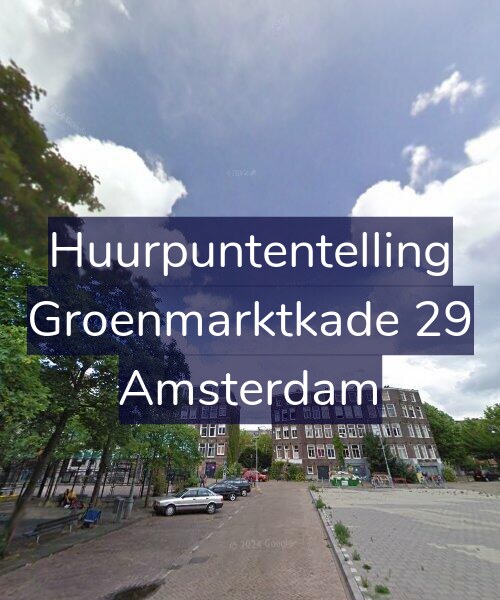 Foto gevel Huurpuntentelling voor Groenmarktkade 29, Amsterdam