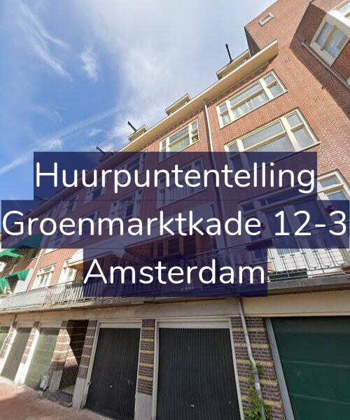 Foto gevel Huurpuntentelling voor Groenmarktkade 12-3, Amsterdam