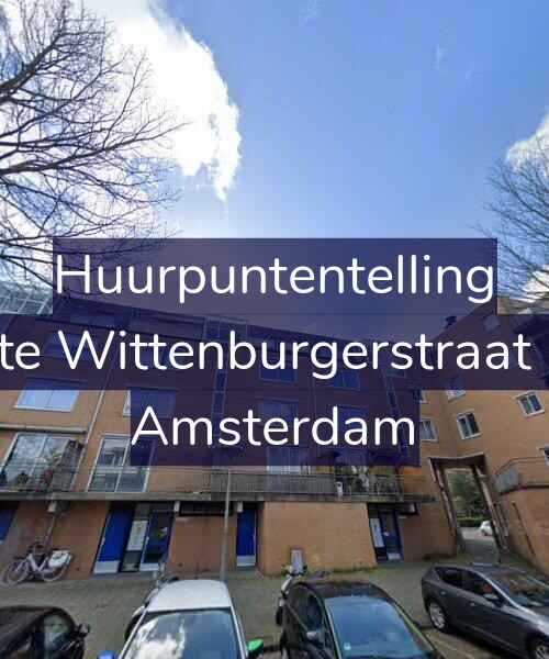 Foto gevel Huurpuntentelling voor Grote Wittenburgerstraat 224, Amsterdam