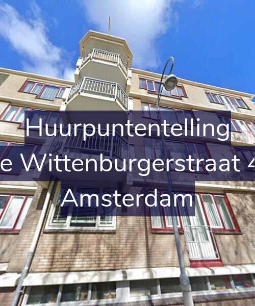 Foto gevel Huurpuntentelling voor Grote Wittenburgerstraat 47-C, Amsterdam