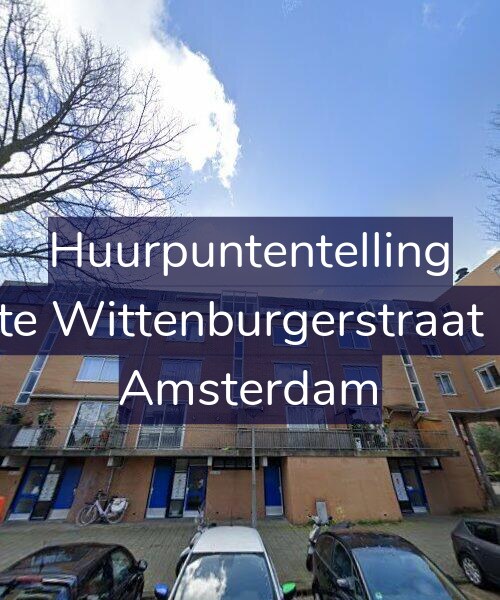 Foto gevel Huurpuntentelling voor Grote Wittenburgerstraat 230, Amsterdam