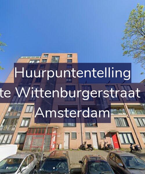 Foto gevel Huurpuntentelling voor Grote Wittenburgerstraat 328, Amsterdam