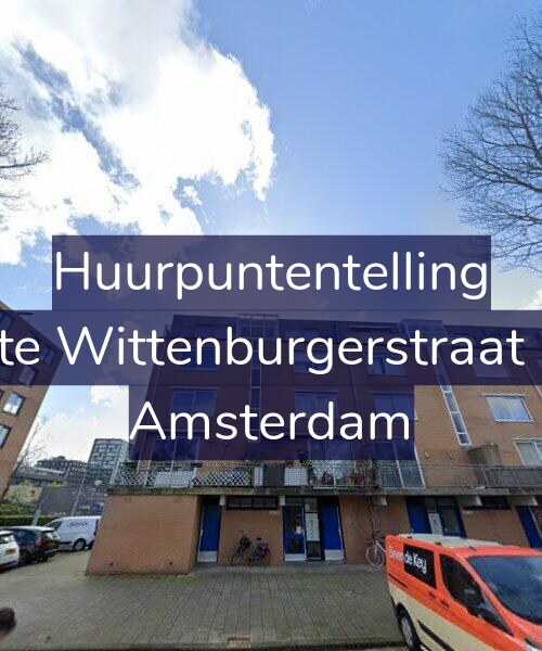 Foto gevel Huurpuntentelling voor Grote Wittenburgerstraat 252, Amsterdam