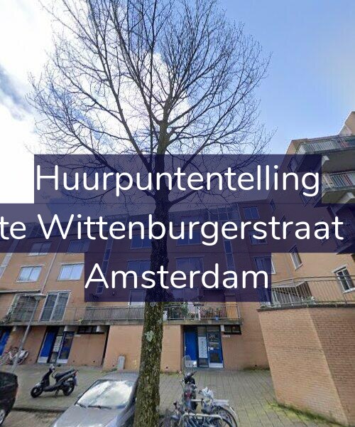 Foto gevel Huurpuntentelling voor Grote Wittenburgerstraat 220, Amsterdam