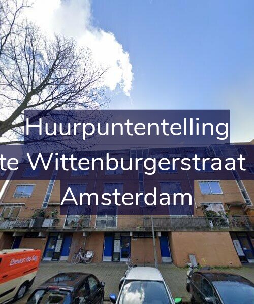 Foto gevel Huurpuntentelling voor Grote Wittenburgerstraat 236, Amsterdam