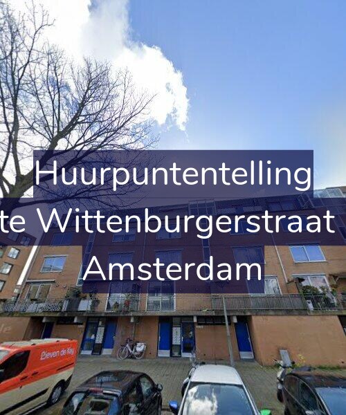 Foto gevel Huurpuntentelling voor Grote Wittenburgerstraat 238, Amsterdam