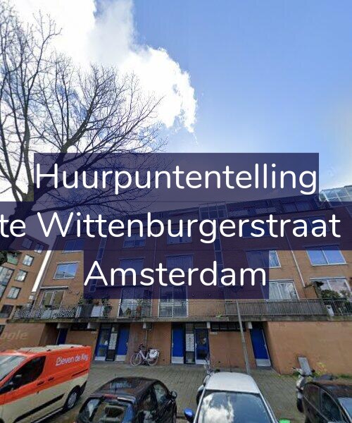 Foto gevel Huurpuntentelling voor Grote Wittenburgerstraat 240, Amsterdam