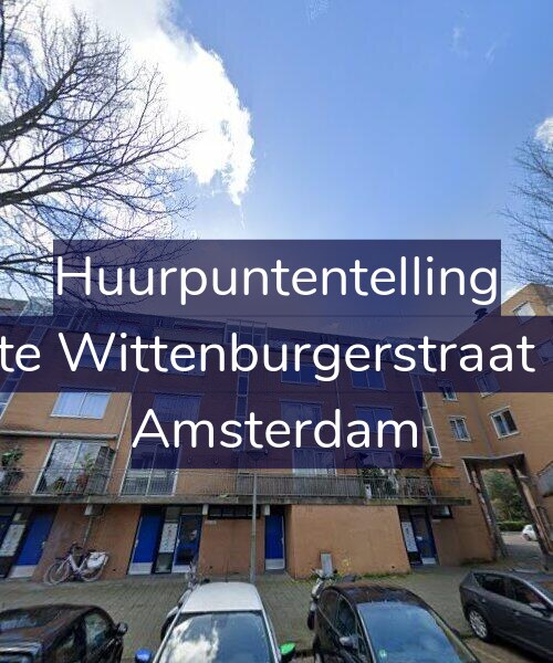 Foto gevel Huurpuntentelling voor Grote Wittenburgerstraat 228, Amsterdam