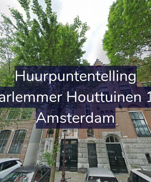 Foto gevel Huurpuntentelling voor Haarlemmer Houttuinen 185, Amsterdam