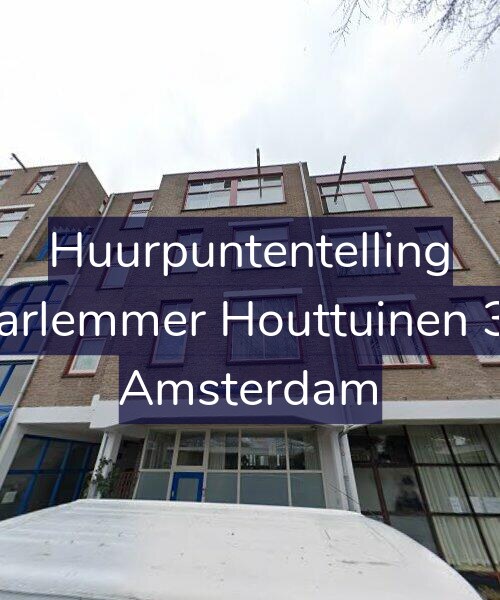 Foto gevel Huurpuntentelling voor Haarlemmer Houttuinen 325, Amsterdam