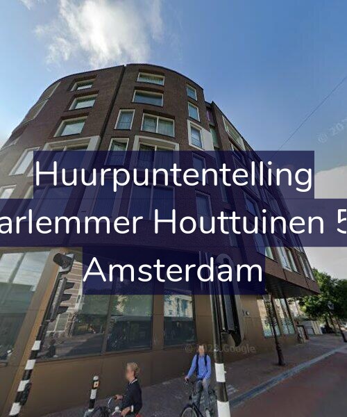 Foto gevel Huurpuntentelling voor Haarlemmer Houttuinen 583, Amsterdam