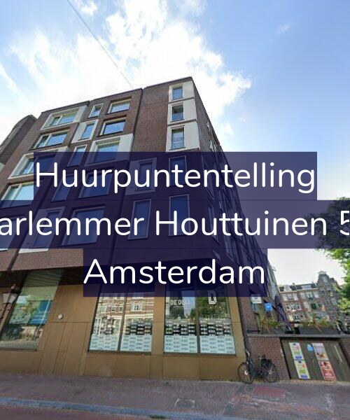 Foto gevel Huurpuntentelling voor Haarlemmer Houttuinen 585, Amsterdam
