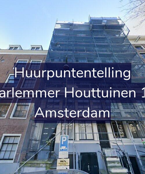 Foto gevel Huurpuntentelling voor Haarlemmer Houttuinen 1-D, Amsterdam