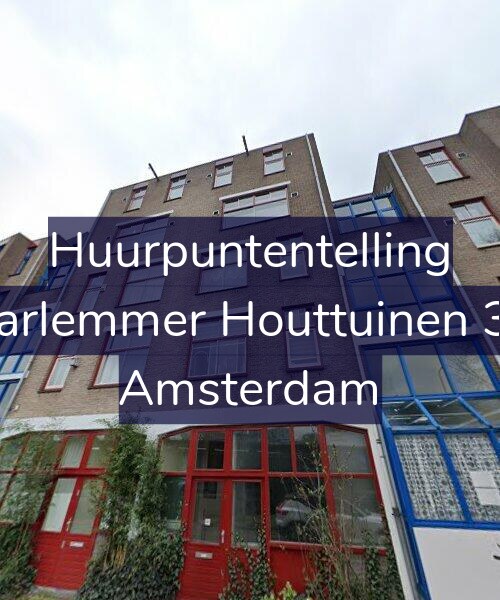 Foto gevel Huurpuntentelling voor Haarlemmer Houttuinen 317, Amsterdam