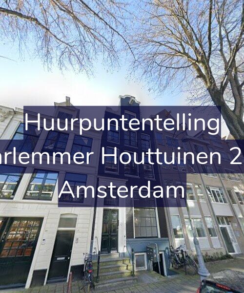 Foto gevel Huurpuntentelling voor Haarlemmer Houttuinen 25-A, Amsterdam