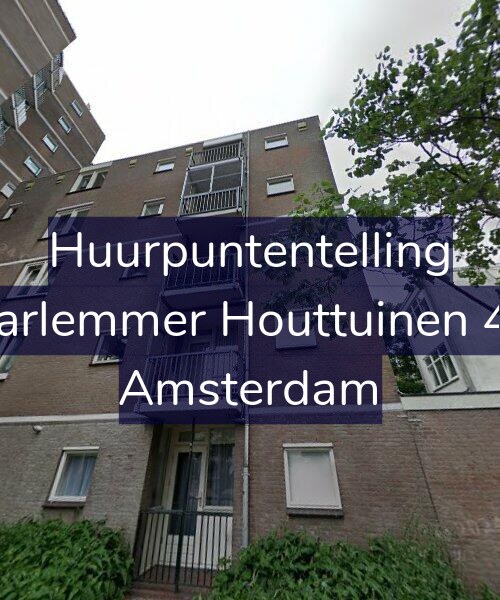 Foto gevel Huurpuntentelling voor Haarlemmer Houttuinen 409, Amsterdam