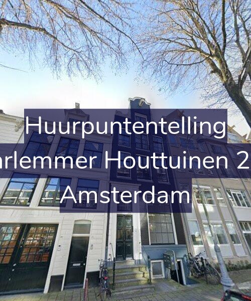 Foto gevel Huurpuntentelling voor Haarlemmer Houttuinen 25-B, Amsterdam