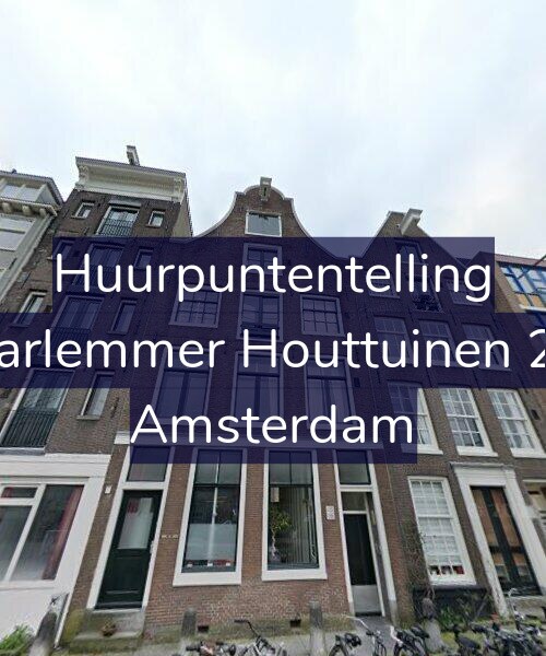 Foto gevel Huurpuntentelling voor Haarlemmer Houttuinen 279, Amsterdam