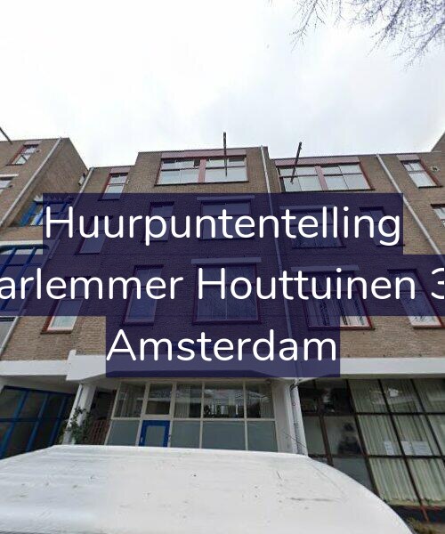 Foto gevel Huurpuntentelling voor Haarlemmer Houttuinen 329, Amsterdam