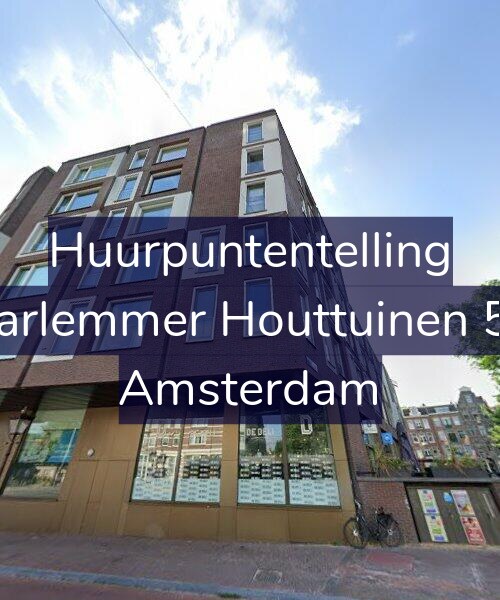 Foto gevel Huurpuntentelling voor Haarlemmer Houttuinen 577, Amsterdam