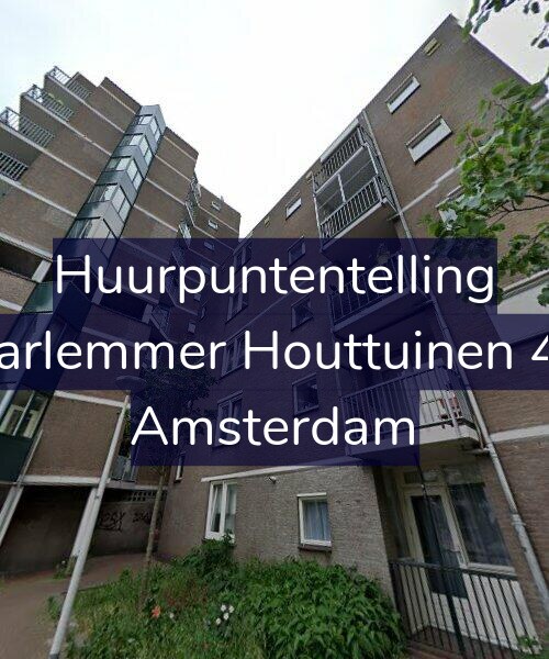 Foto gevel Huurpuntentelling voor Haarlemmer Houttuinen 437, Amsterdam