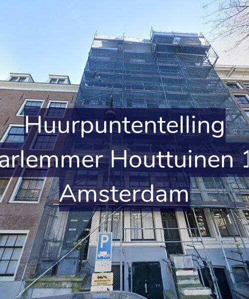 Foto gevel Huurpuntentelling voor Haarlemmer Houttuinen 1-A, Amsterdam