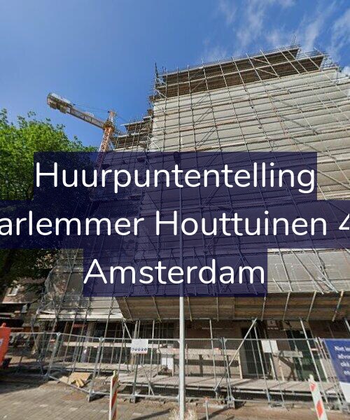Foto gevel Huurpuntentelling voor Haarlemmer Houttuinen 459, Amsterdam