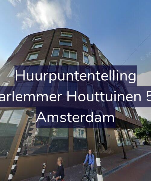 Foto gevel Huurpuntentelling voor Haarlemmer Houttuinen 559, Amsterdam