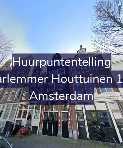Foto gevel Huurpuntentelling voor Haarlemmer Houttuinen 13-1, Amsterdam