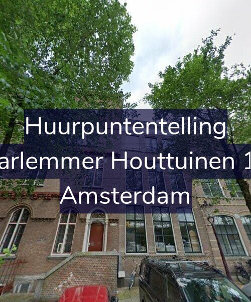 Foto gevel Huurpuntentelling voor Haarlemmer Houttuinen 159, Amsterdam