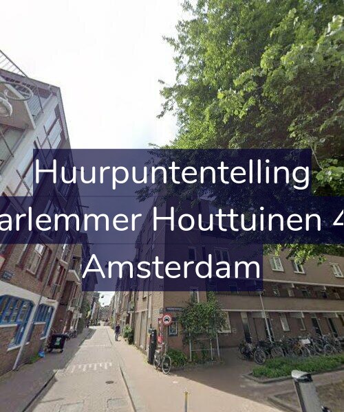 Foto gevel Huurpuntentelling voor Haarlemmer Houttuinen 431, Amsterdam